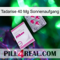 Tadarise 40 Mg Sunrise 32